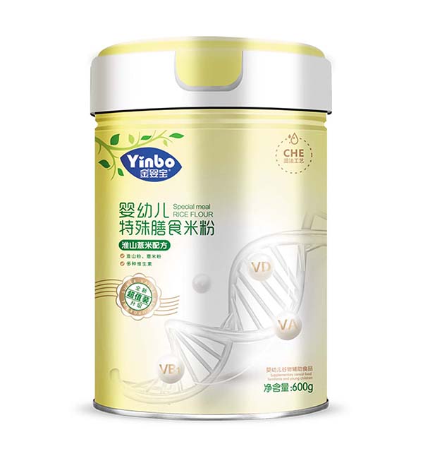 金嬰寶嬰幼兒特殊膳食米粉 淮山薏米配方600g
