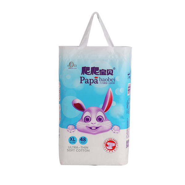 爬爬寶貝大環(huán)腰嬰兒紙尿褲實物圖XL48