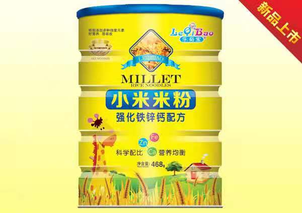 樂(lè)奇寶小米米粉 強(qiáng)化鐵鋅鈣配方