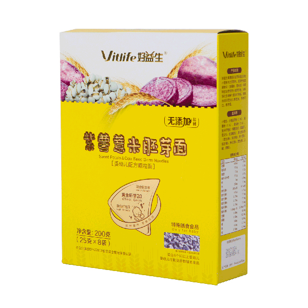 好益生紫薯薏米胚芽面(顆粒型)
