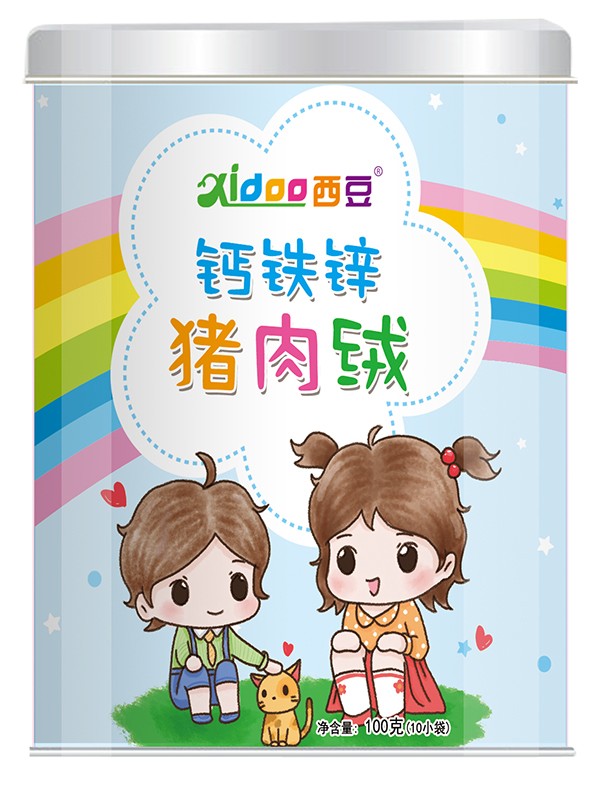 西豆 鈣鐵鋅豬肉絨