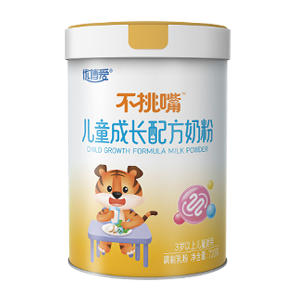 優(yōu)博愛不挑嘴兒童成長配方奶粉