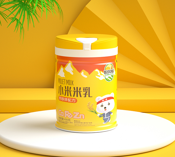 歐貝聰小米米乳罐裝 鈣鐵鋅