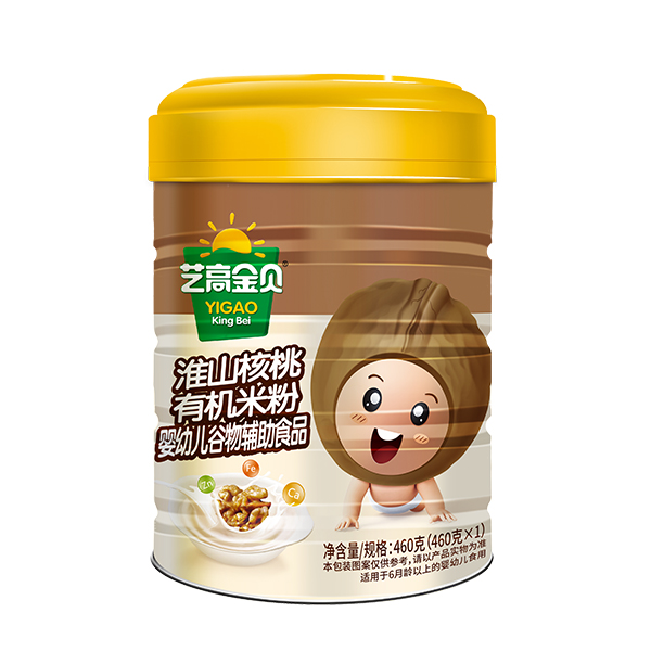 藝高金貝淮山核桃有機米粉