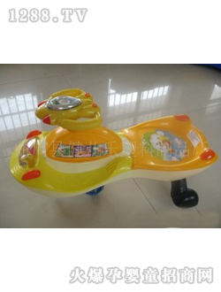 尼爾樂(lè)黃色兒童扭扭車