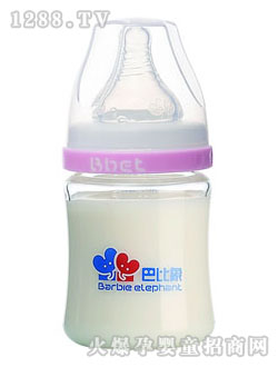 巴比象高硼硅玻璃奶瓶