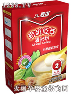 M-麥琪多維蔬菜雞肉-有機(jī)胚芽米粉