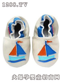 優(yōu)安赤足0.0全羊皮學步鞋3