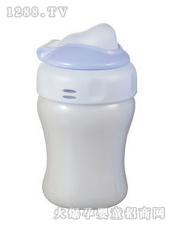 樂(lè)樂(lè)寶貝PP材料防漏吸管夢(mèng)幻水壺水杯