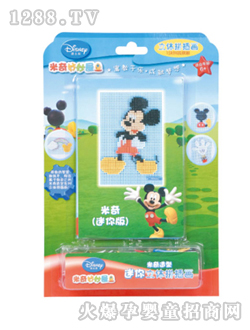 迪士尼米奇造型迷你立體拼插畫(huà)