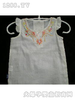 泰迪熊家族兒童連衣裙