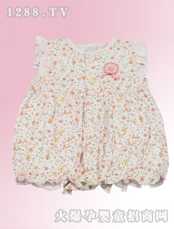 安嬰寶粉紅嬰兒裙