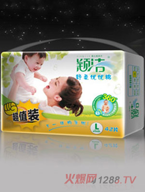 穎潔嬰兒紙尿片L碼42片