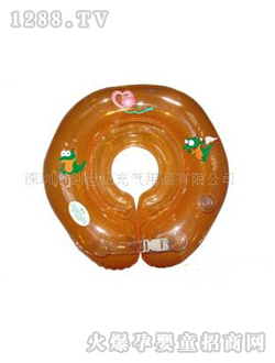 艾樂(lè)貝深黃充氣頸圈