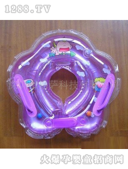 艾樂(lè)貝紫色嬰兒脖圈