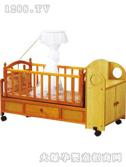 愛(ài)嬰寶嬰兒木床224
