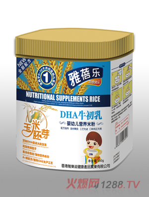 雅蓓樂DHA牛初乳嬰幼兒營(yíng)養(yǎng)配方米粉