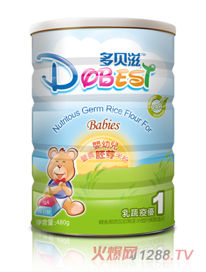 多貝滋乳蔬疫優(yōu)胚芽米粉