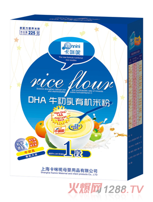 卡咪呢DHA牛初乳有機米粉