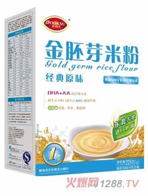 谷谷蘇經典原味金胚芽米粉1段