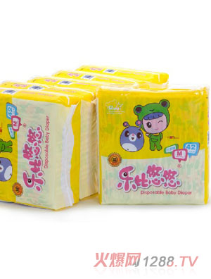 樂比悠悠嬰兒紙尿褲M號大包裝