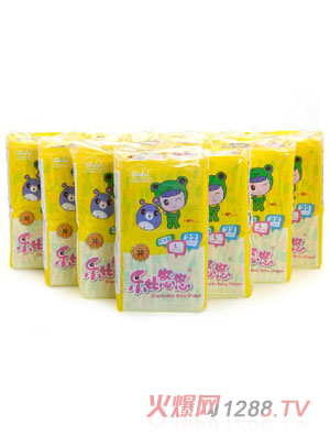 樂比悠悠綿柔嬰幼兒紙尿褲22片1包