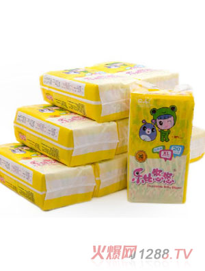 樂比悠悠嬰幼兒紙尿褲XL號中包裝1箱