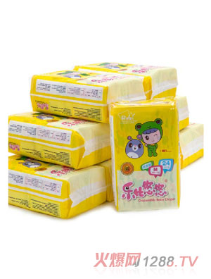 樂比悠悠嬰幼兒紙尿褲M號中包裝1箱