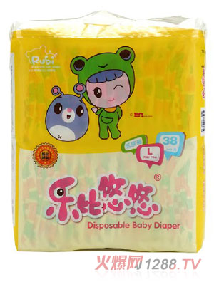 樂比悠悠舒適干爽日夜兩用紙尿褲