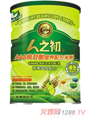人之初AAA核苷酸嬰幼米粉聽(tīng)裝