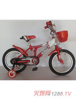 機(jī)器貓酷派紅色自行車(chē)