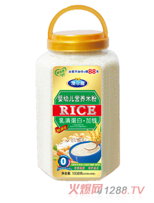 澳爾雅超金裝乳清蛋白加鐵米粉