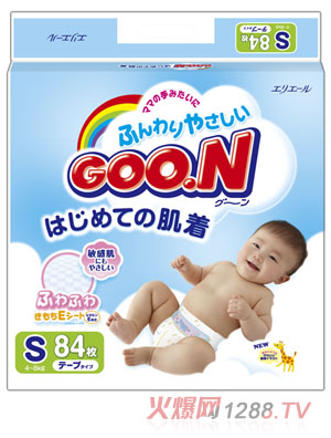 大王嬰兒紙尿褲S-84