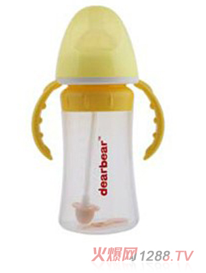 親親貝貝寬口硅膠奶瓶