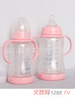牛唄唄玻璃防爆環(huán)保專利奶瓶