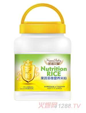 金諾貝嬰護(hù)暢果蔬多維營養(yǎng)米粉