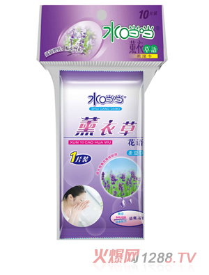 水當當薰衣草嬰兒濕巾