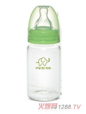 培愛標準口徑晶鉆玻璃奶瓶120ml