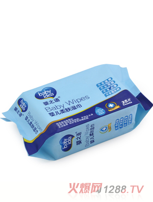 嬰之語(yǔ)嬰兒柔膚濕巾25片