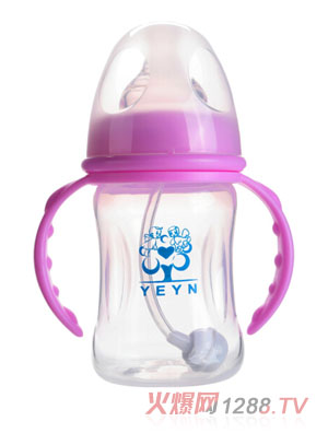 優(yōu)兒優(yōu)女210ml寬口有柄自動(dòng)PP奶瓶