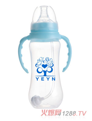 優(yōu)兒優(yōu)女300ml標(biāo)口有柄自動PP奶瓶
