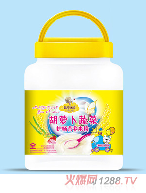 歐貝米拉胡蘿卜蔬菜營(yíng)養(yǎng)米粉