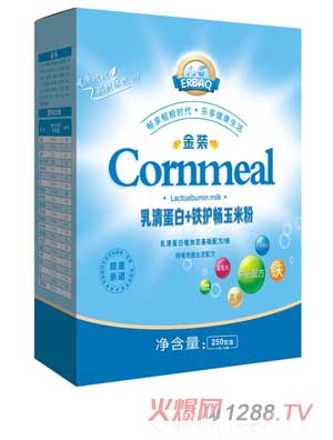 兒葆乳清蛋白+鐵護暢金裝玉米粉