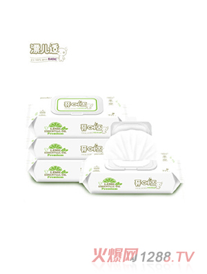 漂兒適手口濕巾高級(jí)壓花型70片裝4連包