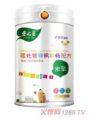 愛(ài)之藍(lán)強(qiáng)化鐵鋅鈣護(hù)暢配方米乳