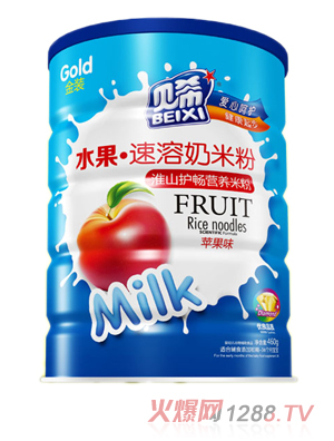 貝希水果速溶奶米粉鐵聽(tīng)-淮山護(hù)暢