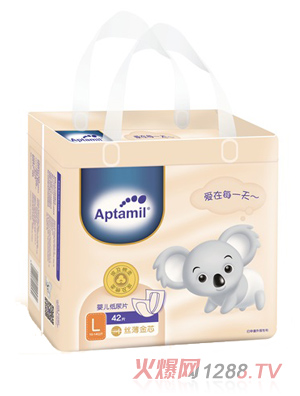 愛他美絲薄金芯紙尿片L碼42片