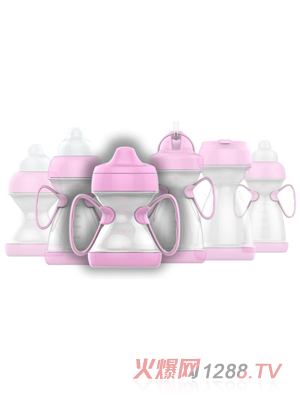 綠糖生活玫瑰色水杯180ML