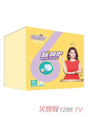超級寶貝超呵護嬰兒拉拉褲XL碼20片