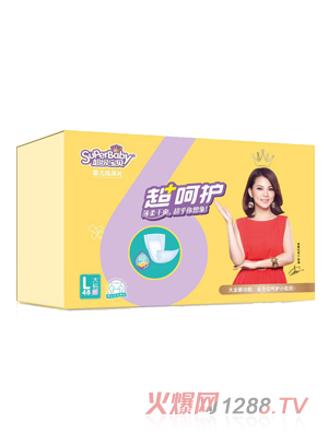 超級寶貝超呵護(hù)嬰兒紙尿片L碼48片
